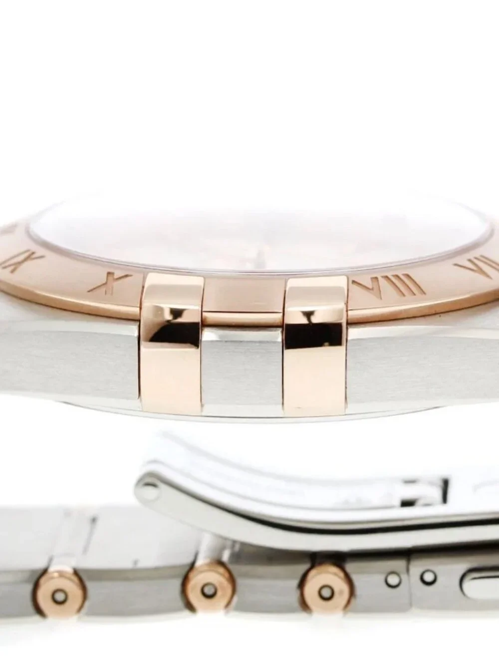 OMEGA Constellation 131.20.36.60.02.001 K18PG 2 tone Quartz Men's Watch_972025